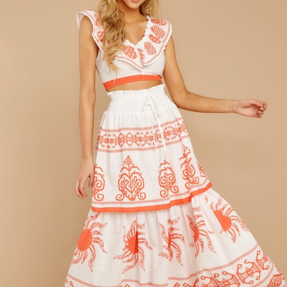 L'ATISTE Dresses & Skirts - L'atiste boho 2 PC maxi skirt top sz medium NWT *3